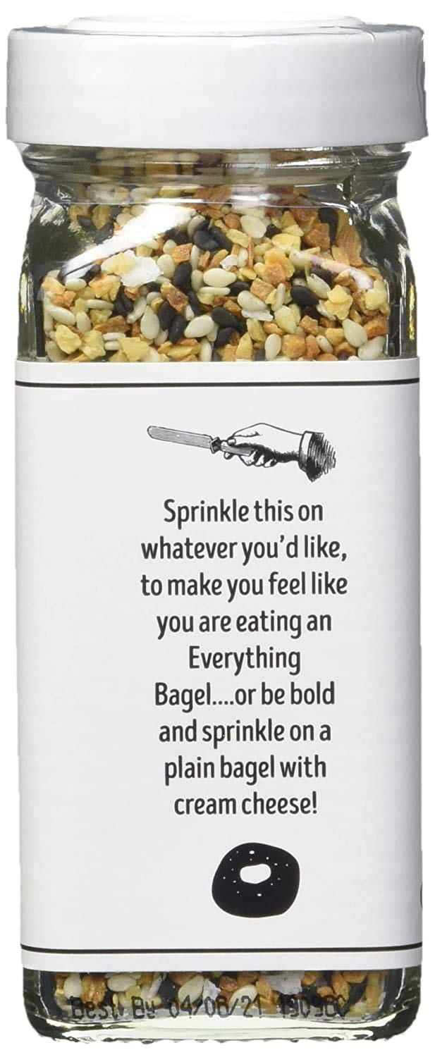 Trader Joe's Everything but The Bagel Sesame Seasoning Blend 2.3 Oz (Pack of 2): Sports & Outdoors
