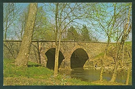 Amazon Com Old Stone Bridge Bull Run American Civil War Site Virginia Manassas Battlefield Park Va Postcard Everything Else