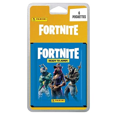 Carte à collectionner Panini Blister de 6 pochettes Fortnite 2