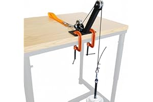 Arm Wrestling Pulley Training System Kit for Table - Professional Forearm & Wrist Strengthener with Aluminum Rotating Pulleys