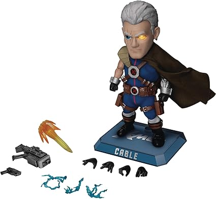 Amazon Com Beast Kingdom X Men Cable Eaa 097 Egg Attack Action Figure Multicolor Toys Games