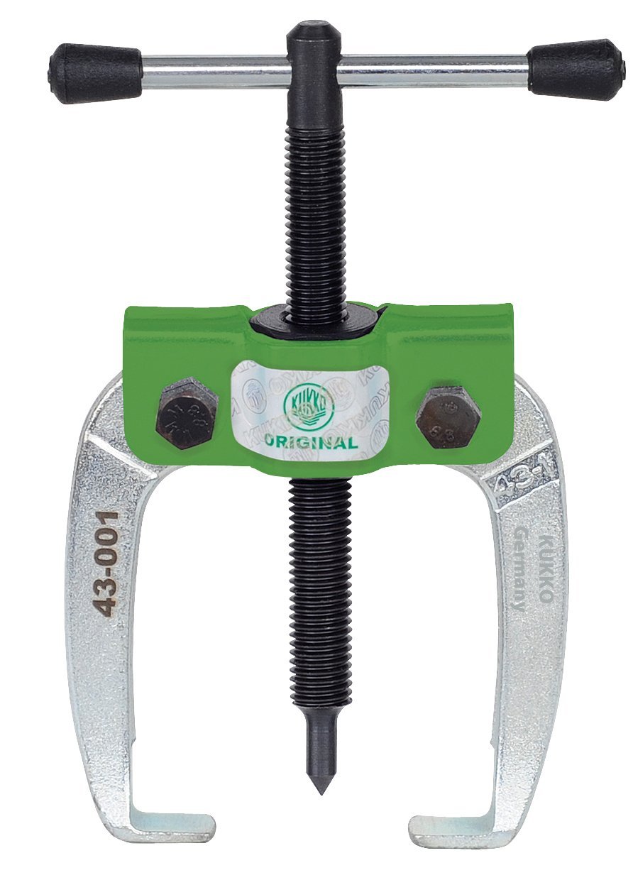 KUKKO 43-001 - Extractor de rodamientos autocentrantes de 2 Patas para piezas pequeñas (60x50 mm)