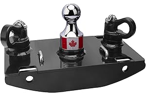 FLEXHITCH Factory Original Style Puck System for 2019-2024 Ram 2500, Ram 3500, Gooseneck Hitch Ball(with Patented Anti-Theft 