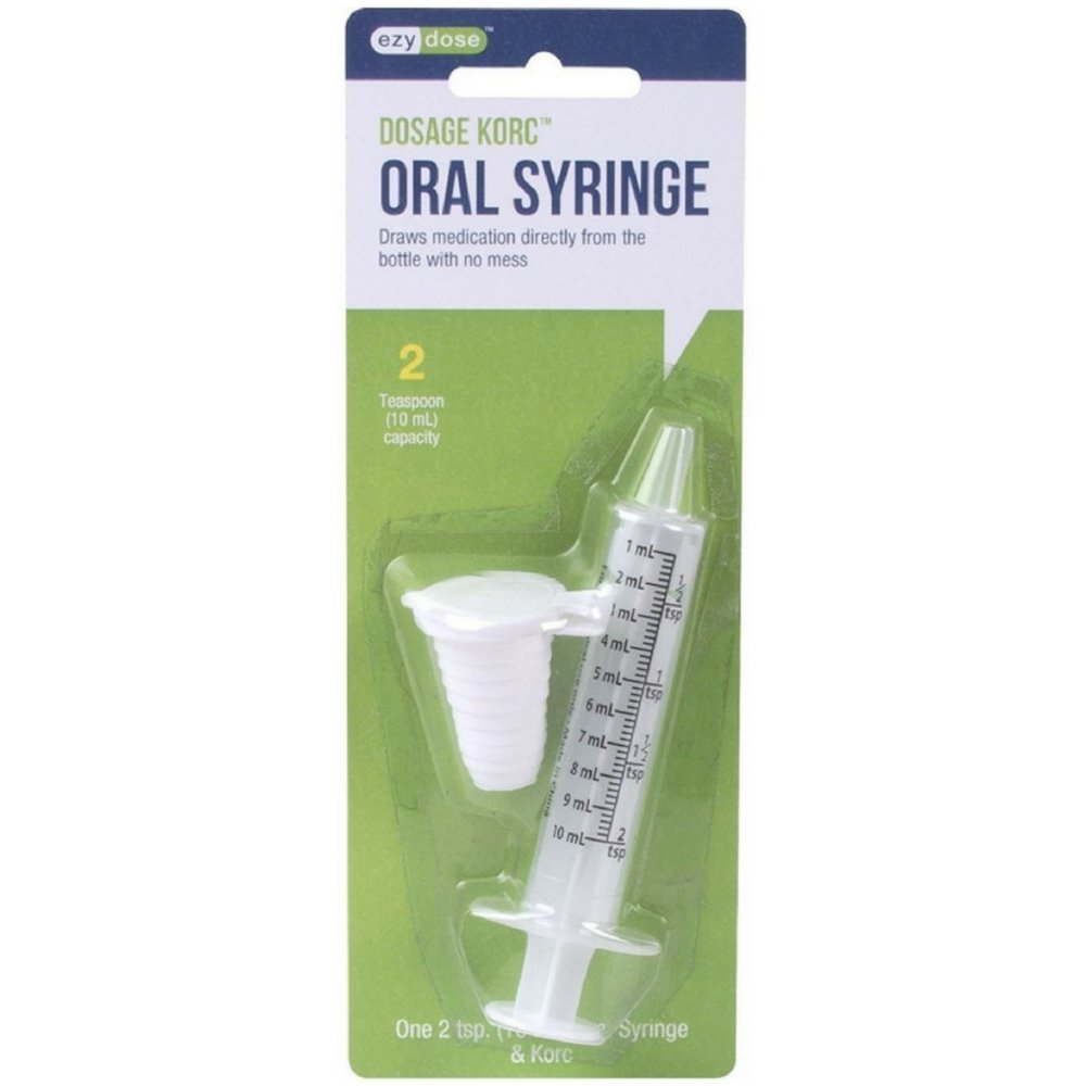 EZY DOSEFlents Oral Syringe 10 ml, 1 ea (Pack of 6)