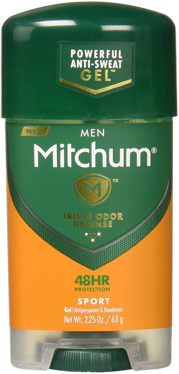 Mitchum Men Gel Antiperspirant Deodorant, Sport, 2.85 Ounce (Pack of 6)