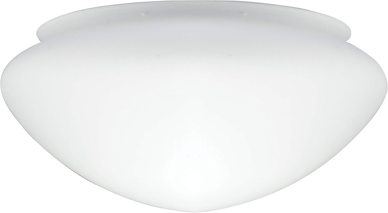 Westinghouse Lighting Opal Frosted Mushroom Shade, 17 cm - White