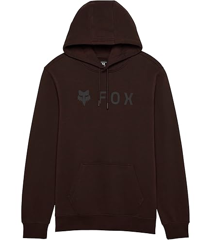 FOX Sweat à Capuche Homme - Wordmark Oversized - cognac