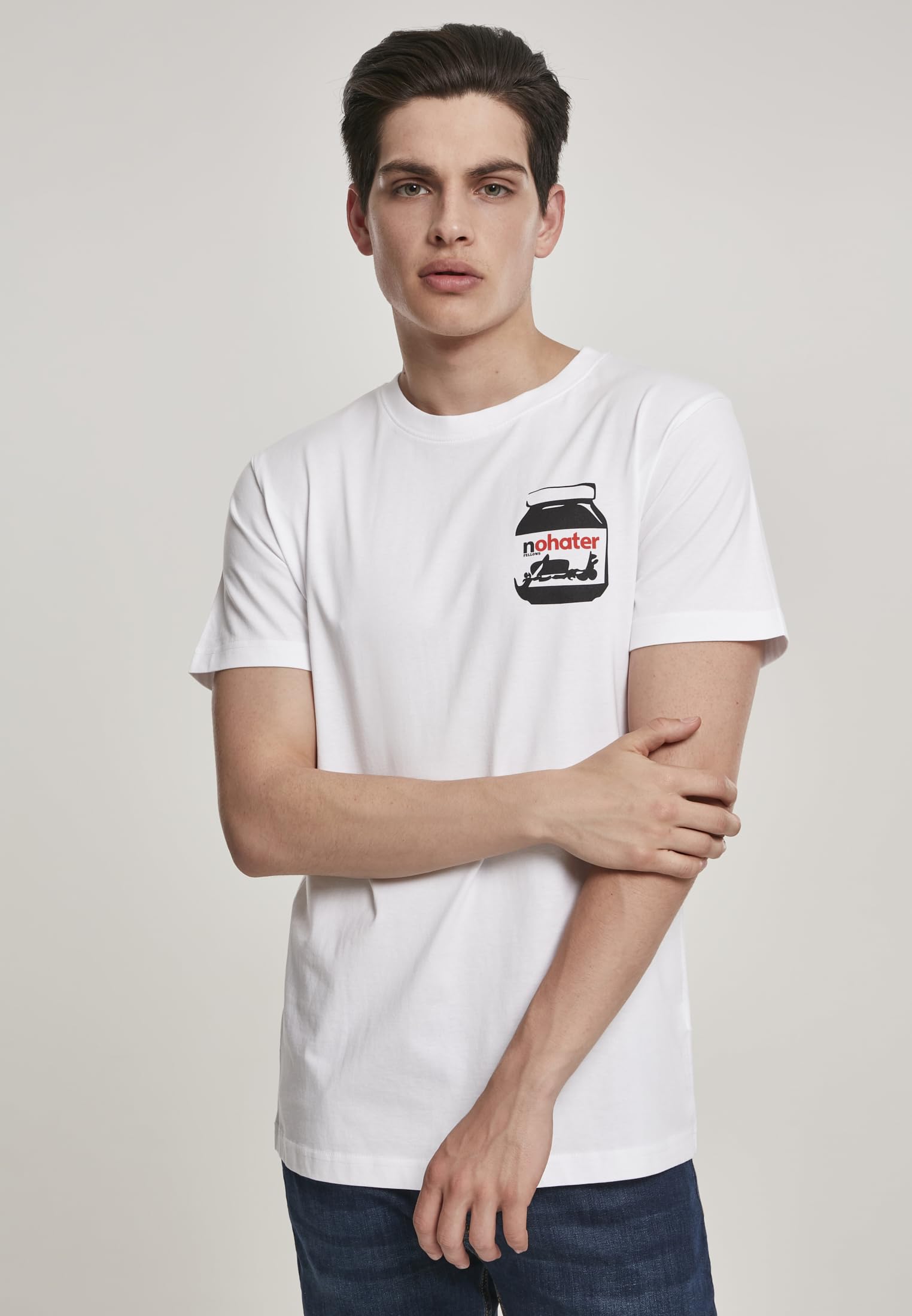 Mister Tee Herren HGH T-Shirt, White, M