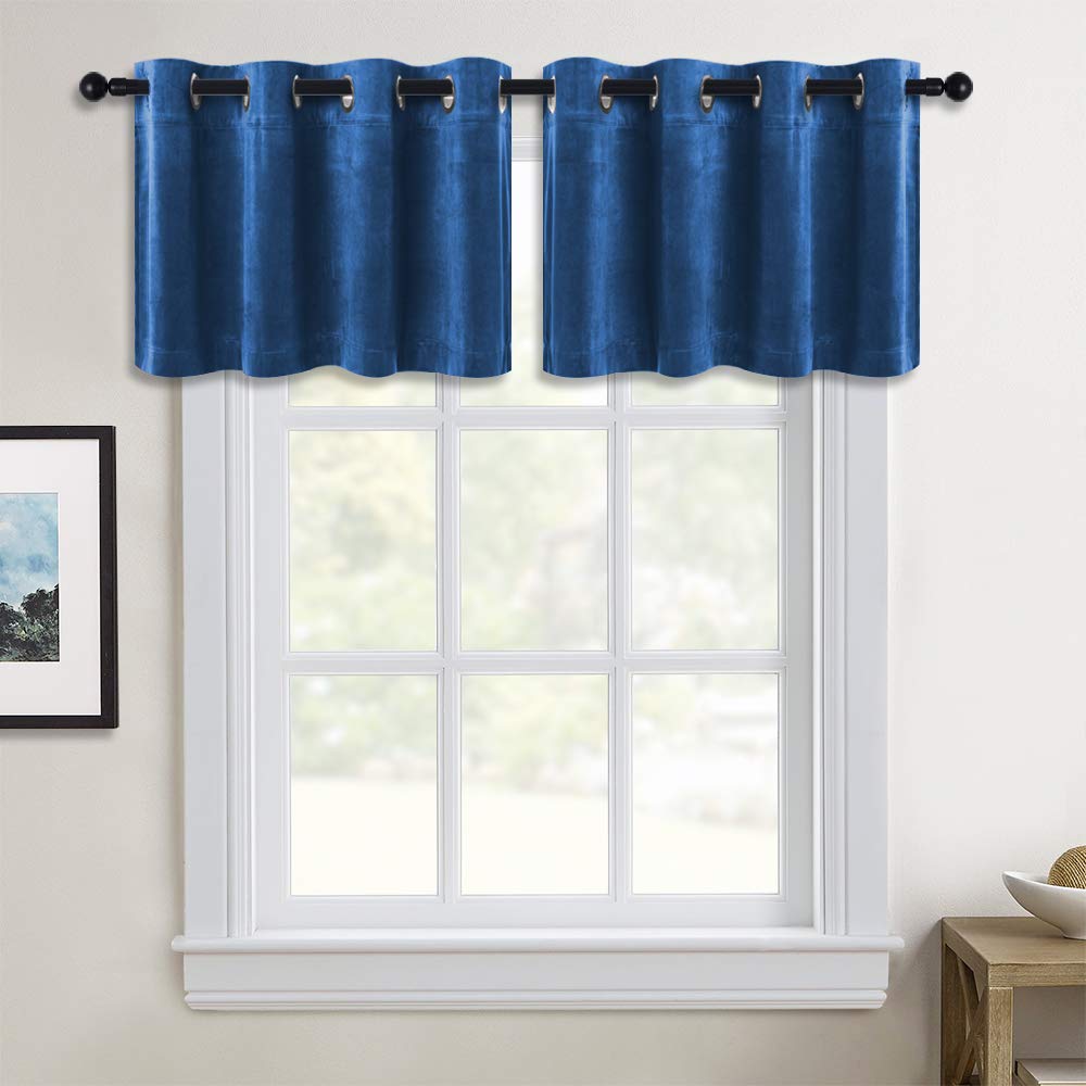 Best blue valances for living room