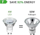 Lepro GU10 LED Bulbs Warm White 2700K 4W 325lm Pack of 5 Non-Dimmable view 4