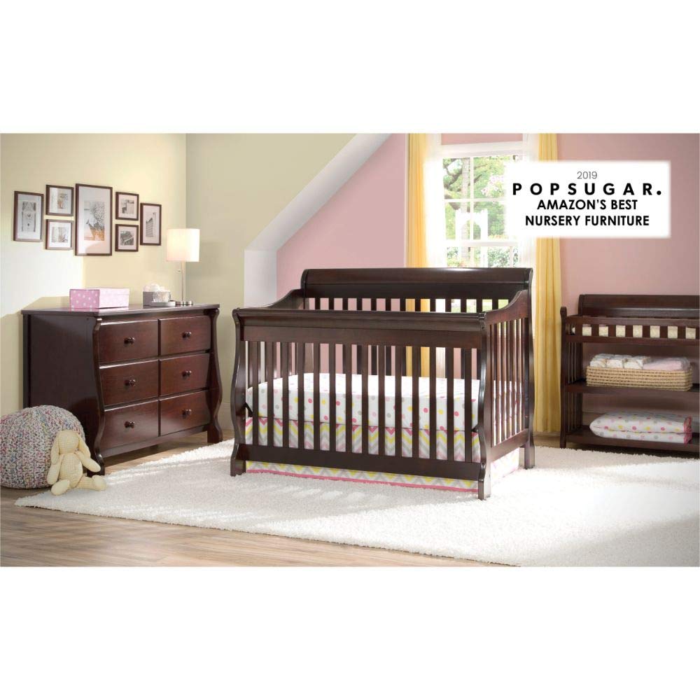 canton 4 in 1 convertible crib