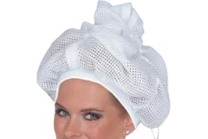 Net Plopping Cap For Drying Curly Hair, Adjustable Bonnet Hair Hair Nets With Drawstring Hooded Hair Dryer Quick Drying Styli