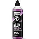 AllGuard VLUX Wash - Car Wash Soap Formulated with XiO2™ Ceramic - Grime Busting Suds Gently Clean with pH-Netural Formula - Enhances Protection of Coatings, Waxes or Sealants - Gloss Finish