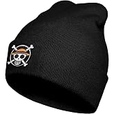 UZYEAOZM Anime Cosplay Beanie Hats for Men Women, Cool Funny Skull Skeleton Knit Hat