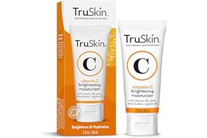 TruSkin Vitamin C Cream for Face – Brightening Moisturizer, Anti Aging, Hydrating, Skin Wrinkle Cream – Vitamin B5, Vitamin E, Jojoba Oil, Aloe Vera & Green Tea, 2 Fl Oz