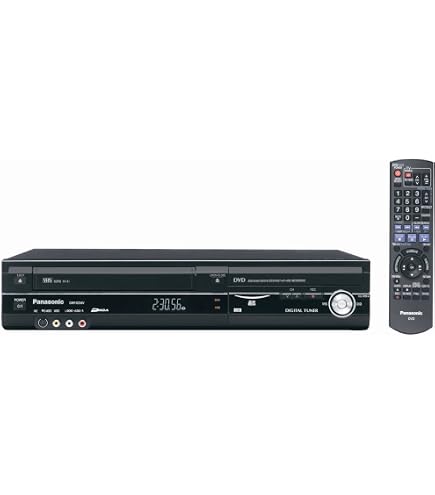 Amazon.com: Panasonic DMR-EZ48VP-K 1080p Upconverting VHS DVD