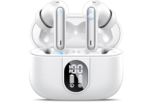CSASAN Ai Translation Earbuds Real Time, Translator Earbuds with 6 Translation Modes/164 Languages,No Subscription Required Translatior Headphones,48H Audifonos Traductores Inglés Español, White