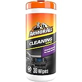 Armor All Interior Car Cleaning Wipes for Vinyl, Fabric, Carpet, 30 Count | Car Wipes Interior Cleaning, Safe On Dashboards, Vinyl &amp; Fabric, Removes Dirt &amp; Stains, Streak Free Finish