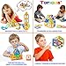 Tomons Magnetic Blocks Building Set for Kids, Magnetic Tiles Educational Building Construction Toys for Boys and Girls with Storage Bag-36pcs