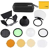 Godox AK-R1 Accessories Kit for Godox V1 V1mid V1Pro V100 AD100Pro II Flash | Easy to Mount and Use, Magnetic Flash Accessories, Creative Flash Lighting