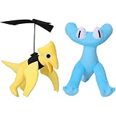 FJFFJF Rainbow Plush Toys, Rainbow Plush Stuffed Animal Plush Doll,Chapter 2 Plushies Toys for Fans Birthday Kid (2pc)