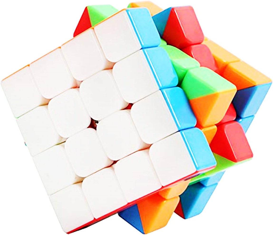 AGAMI Ultra Smooth Stickerless 4x4 Cube High Speed 3D Puzzle Cube