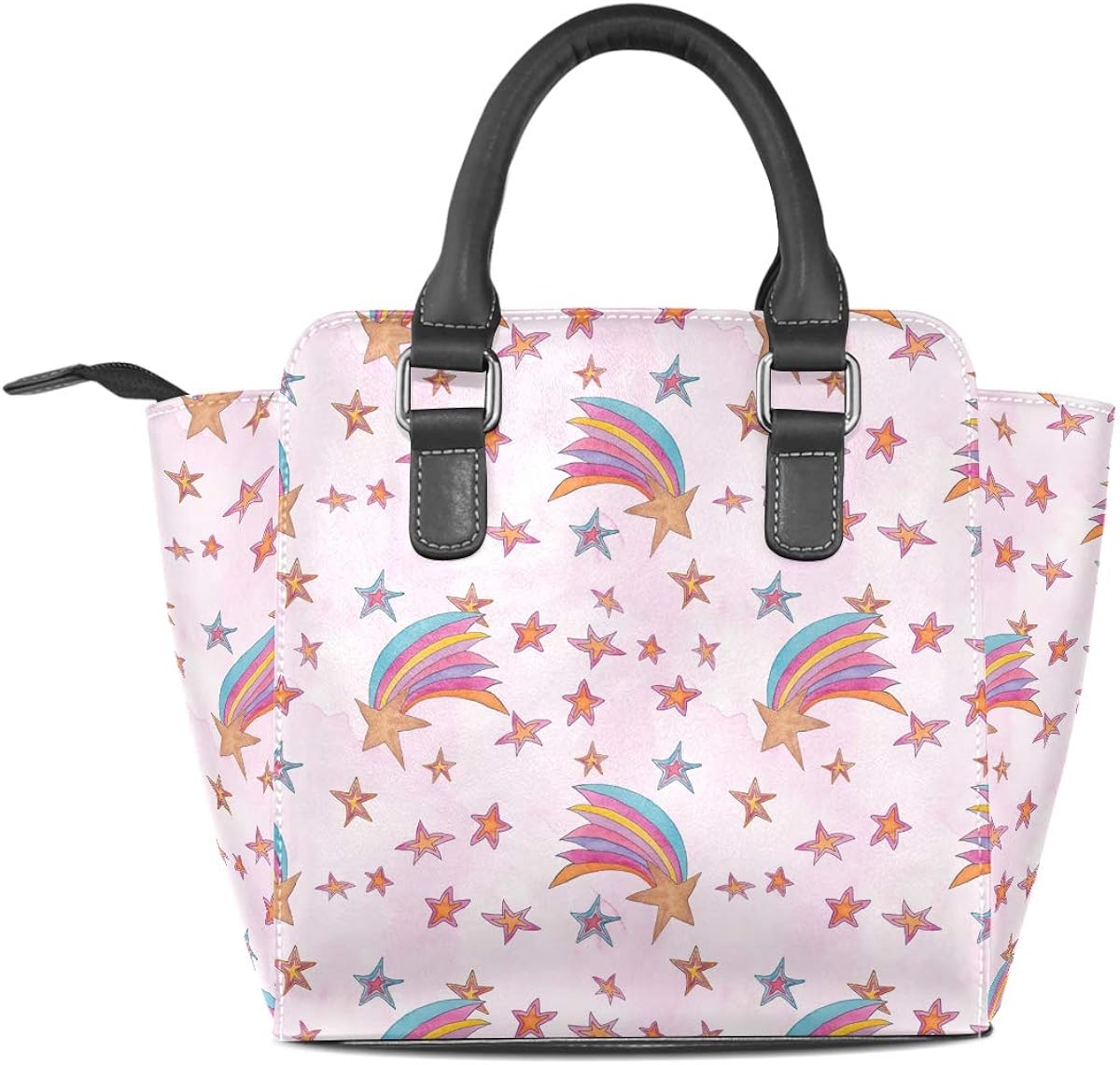 pentagram pink messenger bag