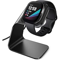 CAVN Charger Dock Compatible with Fitbit Sense/Versa 3, Charger Stand Charging Cable Dock Station Base Cradle with 4.5ft…