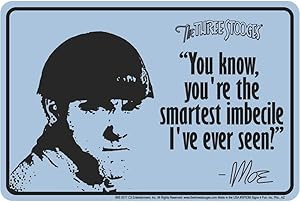 Signs 4 Fun SPS3M 3 Stooges Moe, Small Parking Sign