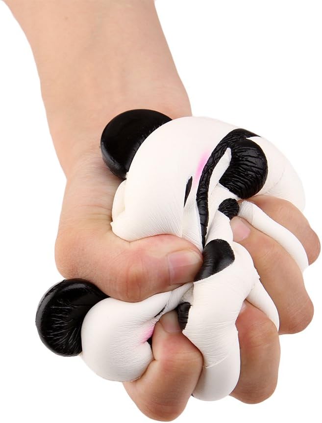 Anboor Squishies Panda Egg Mini Kawaii Slow Rising Squishies Squeeze Animal Toys Stress Relief Soft Gift Collection White - Image 4