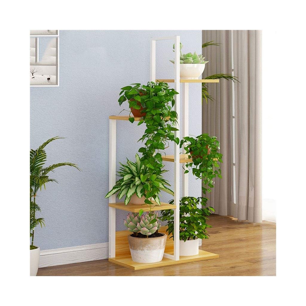 XYHX Soporte de Flores Piso de Varios Pisos Sala de Estar balcón ...