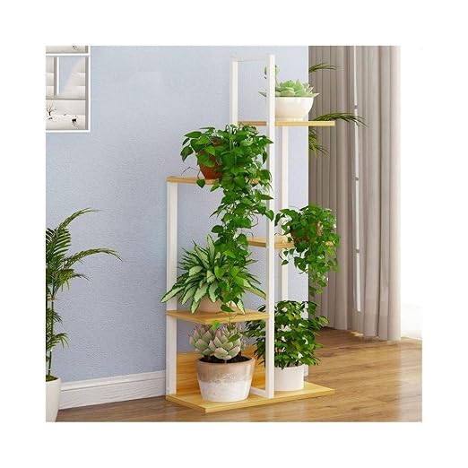 XYHX Soporte de Flores Piso de Varios Pisos Sala de Estar balcón ...