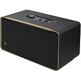 JBL Authentics 500 - Retro Style Home Speaker with Bluetooth, Voice Control, and Dolby Atmos, Multi Room Playback, Built in Alexa and Google Assistant, Automatic self Tuning (Renewed)
