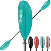 WONITAGO Kayak Paddle Adjustable, Lightweight Carbon Fiber Kayaking Oar | Reinforced PP Blade, for Kayaking and Boating, 3 Piece, 220-240 cm/86-94 in, 240-260 cm/94-102 in