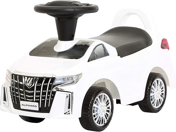 Amazon ミズタニ 乗用玩具 トヨタ アルファード Toyota Alphard ホワイト J Ahw 乗用玩具 三輪車 おもちゃ