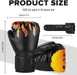 flintronic Kids Boxing Gloves 6oz Cartoon Sparring Gloves for 3-10 view 2