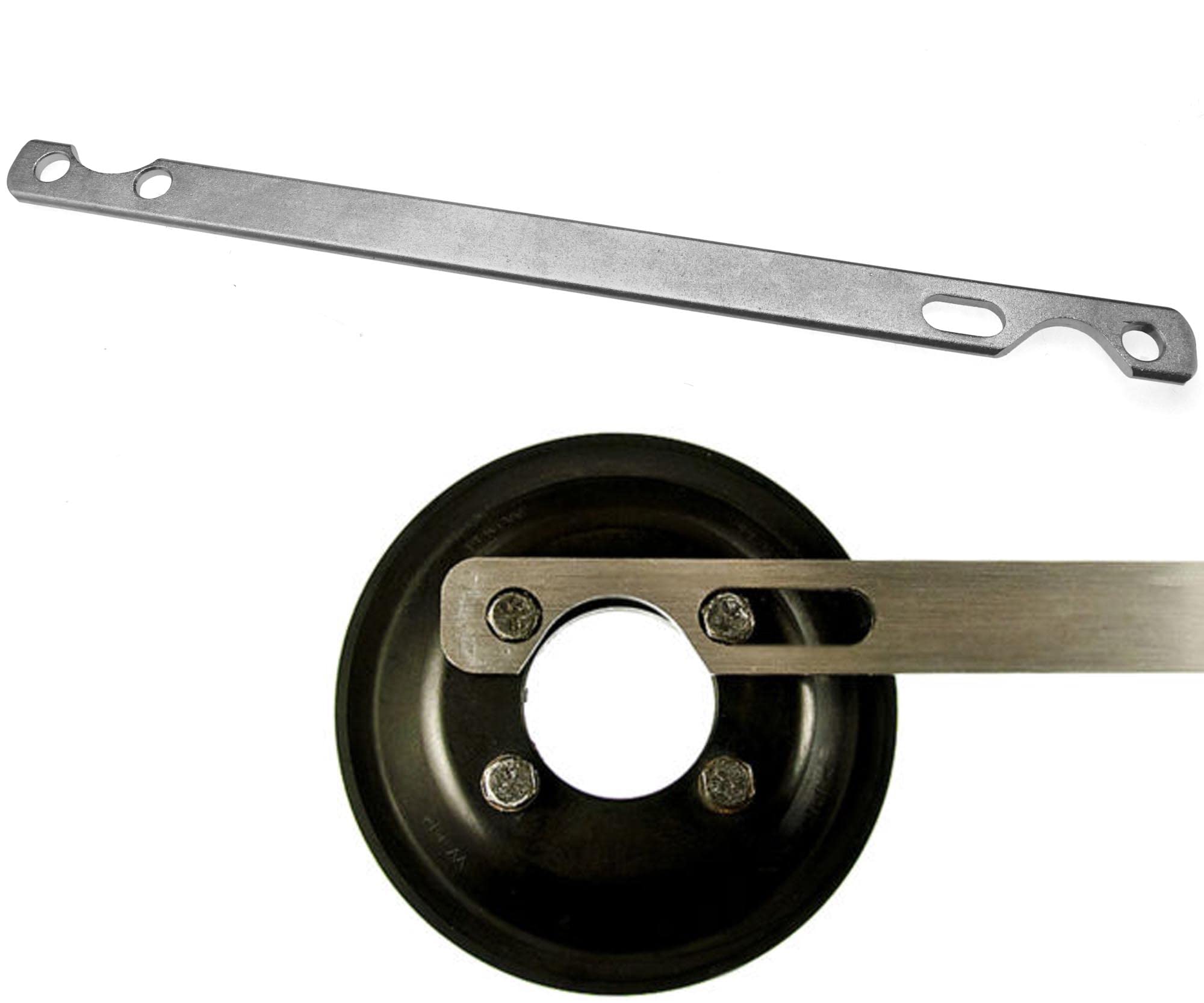 Create idea Water Pump Pulley Hub Clutch Fan Holding Tool Removing Viscous Fan Compatible with M10 M20 M30 M40 M44 M50 M52 M52TU M54 M56