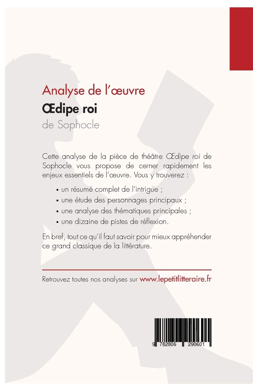 Amazon Com œdipe Roi De Sophocle Analyse De L Oeuvre Comprendre La Litterature Avec Lepetitlitteraire Fr Fiche De Lecture French Edition Cornillon Claire Vanderborght Harmony Lepetitlitteraire Books