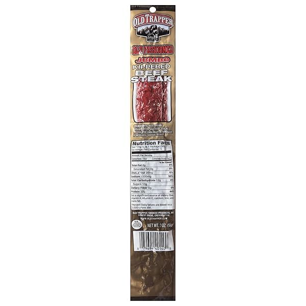 OLD TRAPPER OLD FASHIONED KIPPERED BEEF STEAK JUMBO 2 OZ