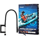 Deeper Kayak Flexible Arm Fish Finder Mount 2.0 Compatible with Chirp and PRO Series