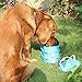 Spill Proof Dog Cat Travel Bowl Portable 304 Stainless Steel Multiple Layers Pet Water Food Storage Container with Invisible Handle for Pet Outdoor Traveling Raised Feeding (3 Layer)