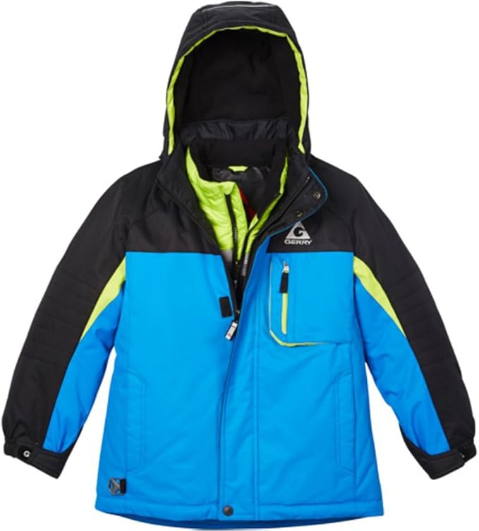 Gerry 3in1 System Jacket, Hooded Coat with Inner Jacket & Knit Beanie