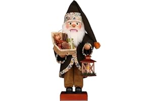 Christian Ulbricht Nutcracker - Santa Green with Basket - 48 cm / 18.9 inch