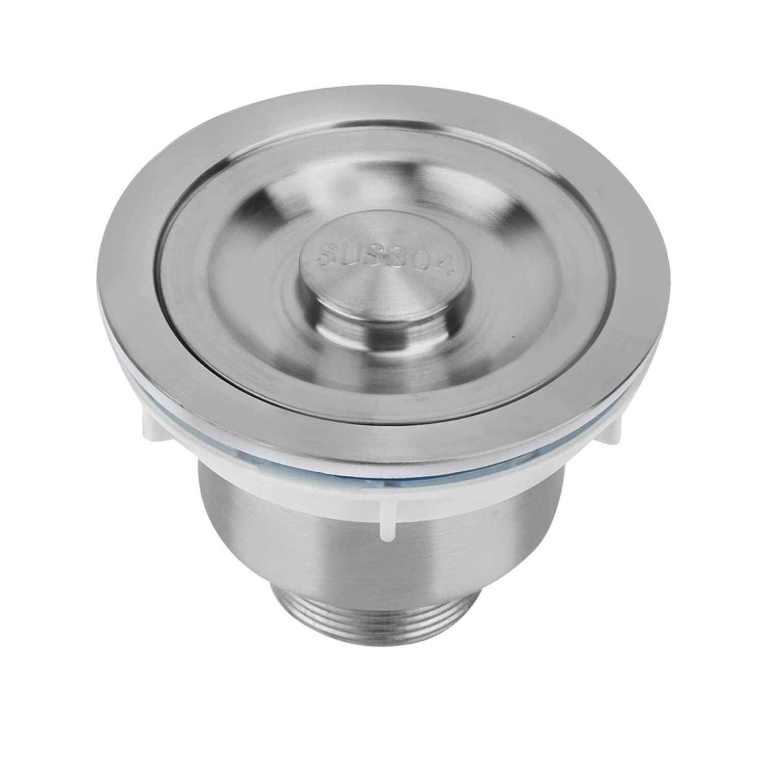 Stainless Steel Sink Drain, Sink Drain Plug, for Kitchen Sink Drainer