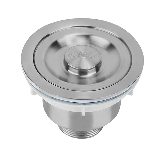 Stainless Steel Sink Drain, Sink Drain Plug, for Kitchen Sink Drainer