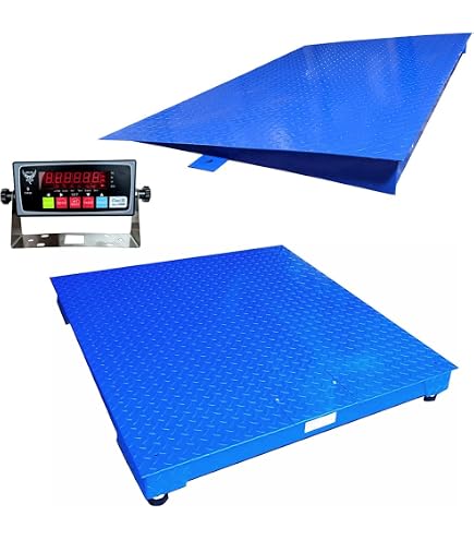 thumbnail image 2 of Prime USA 40x40 Floor Scale - 10,000 Lb Capacity X 1lb Accuracy, With 5-Year Warranty & RS-232 Output 2 of 4