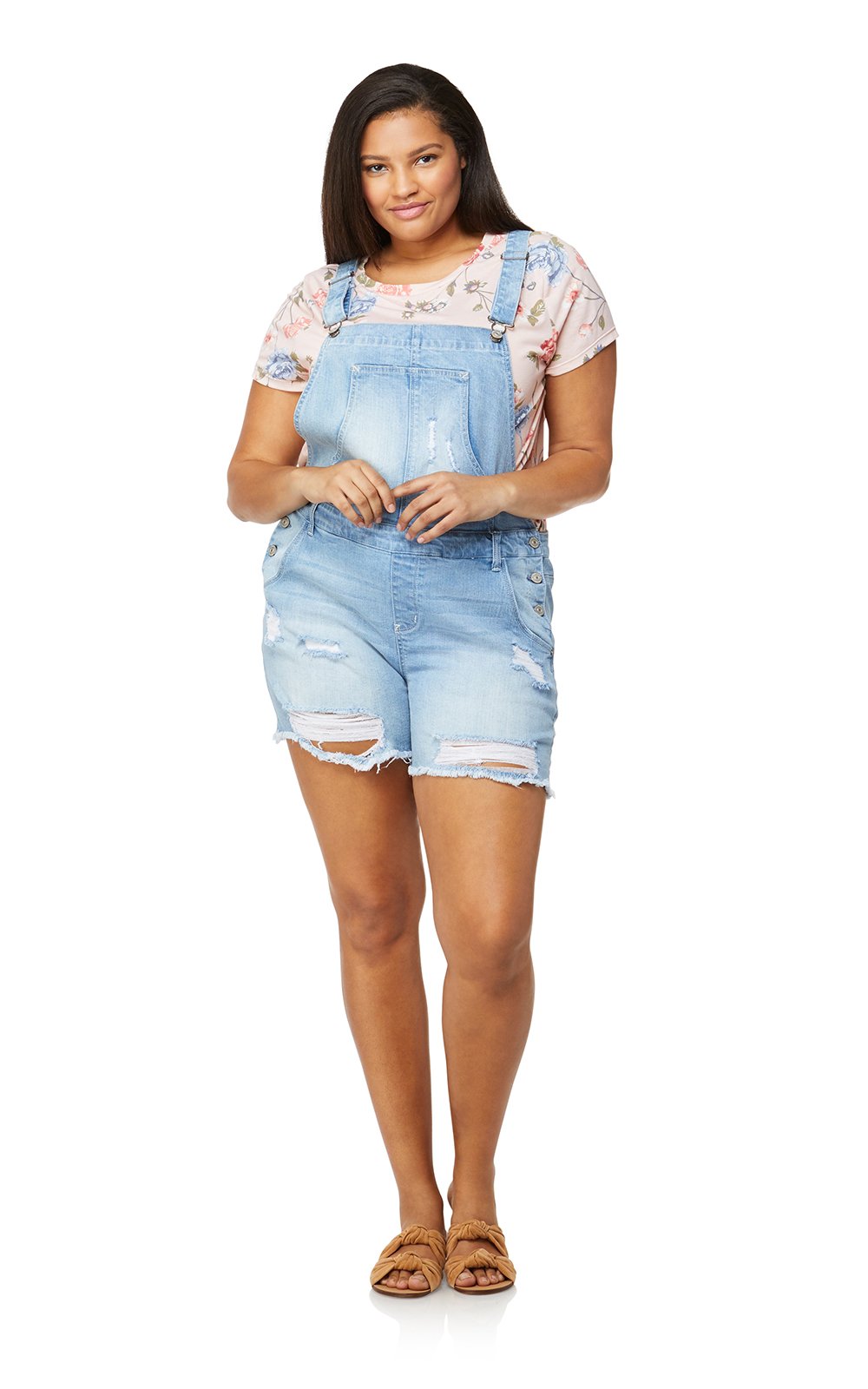 wallflower overall shorts