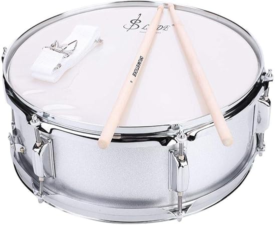 Caja de Tambor Profesional, Snare Drum de Acero Inoxidable ...