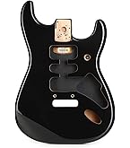 Amazon.com: Sunsmile Relic Electric Guitar Body Nitro Top