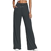 JEKAOYI Women's Casual Pants with Drawstring Lightweight Wide Leg Pants High Waisted Slacks